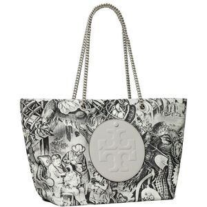 Tory Burch ELLA PRINTED CHAIN TOTE